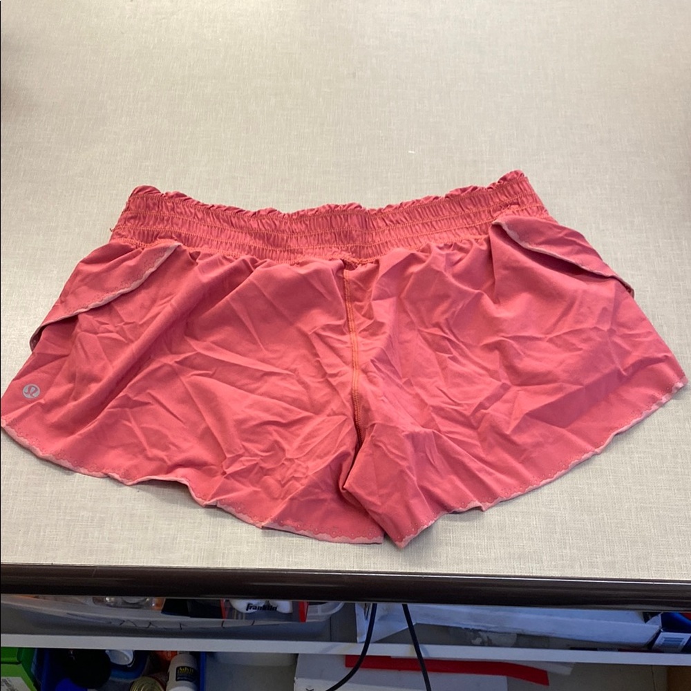 Lululemon Coral Athletic Shorts